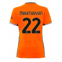 Dres Inter Milan Henrikh Mkhitaryan #22 Tretina pre Ženy 2023-24 Krátky Rukáv